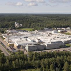 Toyota Handling Systems anläggning i Mjölby. Foto: Photographer