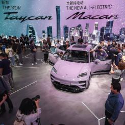 Porsches nya elbilsmodell på Peking Auto Show 2024. Foto: Porsche AG