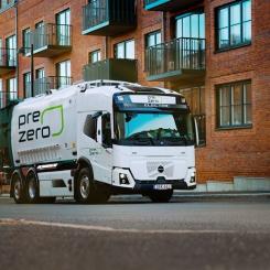Enligt Volvo Lastvagnar kan boende kan räkna med ”väsentliga skillnader” i sin boendemiljö då de nya lastbilarna rullar ut. Foto: Erik Torring
