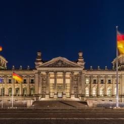 Reichstag (Tyska parlamentet) i Berlin. Foto: Wikipedia Common, kredit:Diego Delso