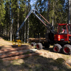 Svensk skogsmaskintillverkare öppnar verksamhet i Norge. Foto: Terri