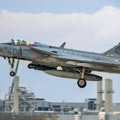 Försvarsindustrin har gyllene tider. Foto: SAAB