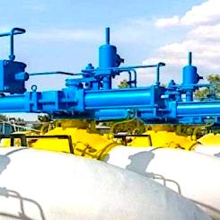 Gastransitering genom det ukrainska gastransportsystemet (GTS) fortsätter endast via gasmätstationen Sudzha (GMS). Den stora gasledningen Nord Stream 1 kommer inte att vara i drift inom överskådlig framtid, och den polska delen av Yamal-Europa-ledningen är otillgänglig för ryska Gazprom. Foto: Screenshot (News.az)