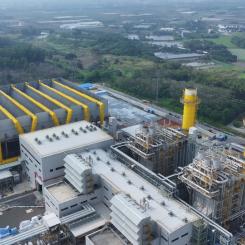 Sun Ba Phase II kombikraftverk i Tainan i södra Taiwan med Siemens Energy-gasturbiner. Foto: Siemens Energy