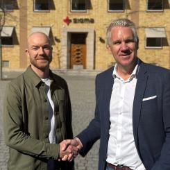 Mats Rosell och Johan Edlund. Foto: Sigma Technology