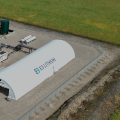 I ett oljefält i Alberta, Kanada, förbereder sig Imperiale i samarbete med startupbolaget E3 Lithium att bryta litium. Foto: E3 Lithium