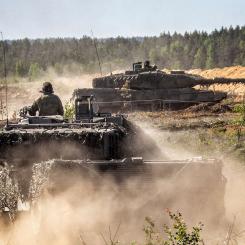 Spansk Leopars 2- stridsvagn. Foto: Bundeswehr