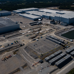 Northvolt 1 i Skellefteå. Foto: Spisen/Wikimedia Commons