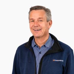 Stefan Ström, vd på Pumpteknik. Foto: Pumpteknik