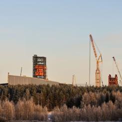 Stegras pågående byggprojekt i Boden, Sverige.
Foto: Stegra