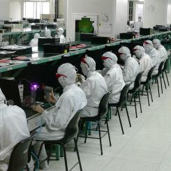 En av Foxconns produktionsanläggningar i Kina. Foto: Steve Jurvetsson/Wikimedia Commons