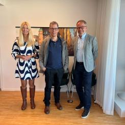  Petra Freimark Thell, Comfort, Magnus Eriksson, Storfors Plåt AB, Göran Swedérus, Comfort. Foto: Comfort