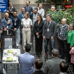 Material- och produktionsteknik för omställning är ett av de utpekade teknikområdena, vilket gläder innovationsprogrammet SIO Grafen. Bilden visar SIO Grafens nätverk i Luleå i oktober. Foto: SIO Grafen