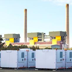 Wärtsilä levererar den fjärde etappen av Eraring-batteriet vid Origin Energys kraftstation i New South Wales. Bild: Wärtsilä