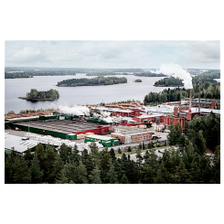 Metsä Fibers fabrik i Willmanstrand i Finland. Foto: Metsä Fiber.